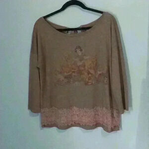 Lauren Conrad Disney Snow White Seven Dwarfs size large top